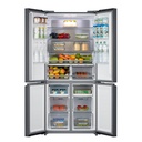 HELADERA 4P 2F 470L NF INOX MULTI-PUERTAS RF-M17XAR1 MIDEA