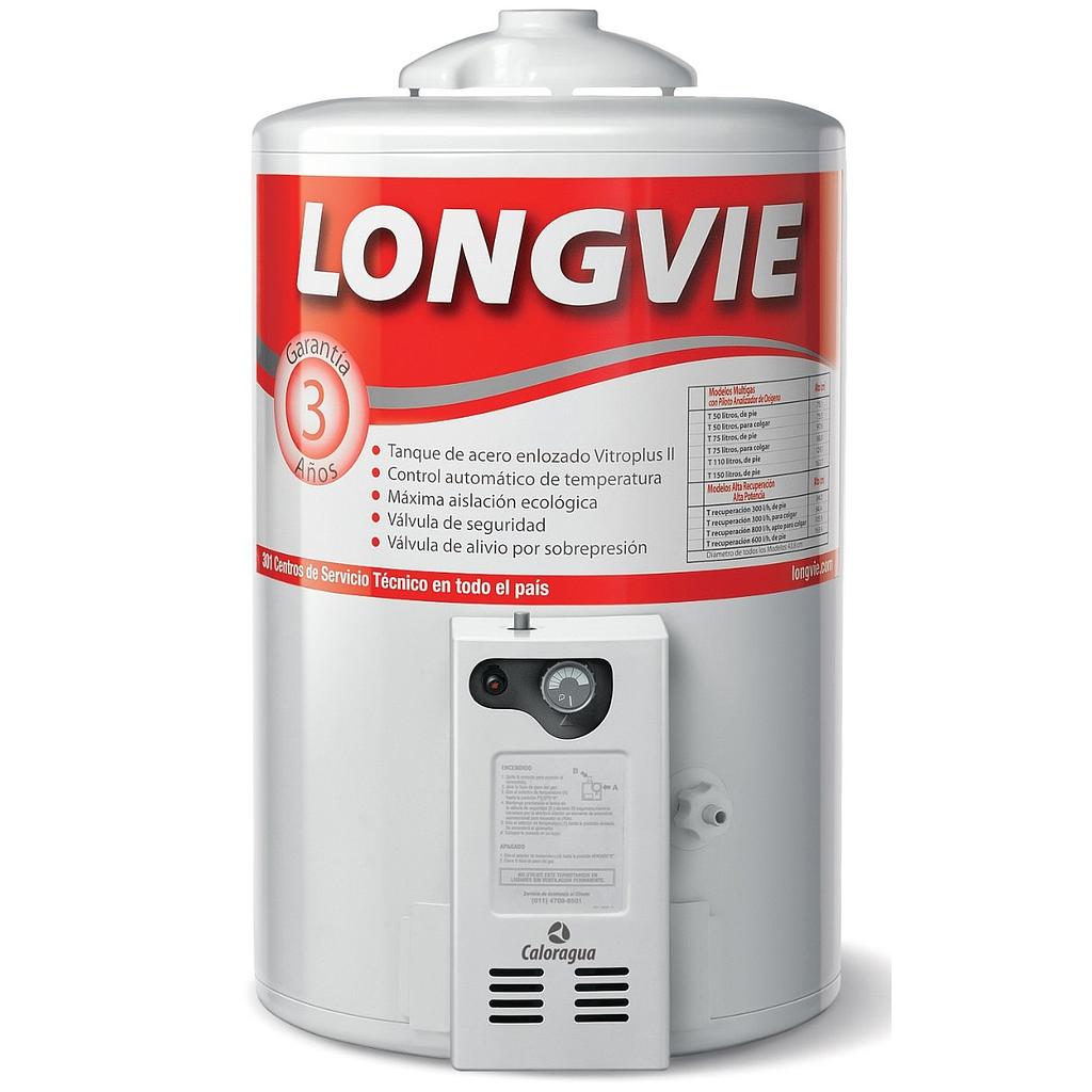 TERMOTANQUE 50L MG COLG. C/INF. T3050C LONGVIE