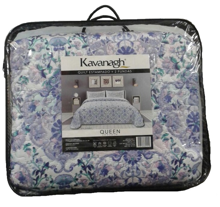 QUILT 1 1/2PL ESTAMPADO KAVANAGH