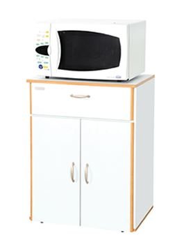 MUEBLE MICROONDAS 2P 1C BLANCO 304503 PLATINUM