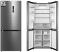 HELADERA NF INVERTER SMART MULTI DOOR 475L MDRM691FGF46AD MIDEA