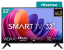TV 32" LED SMART HD  9132A42K HISENSE