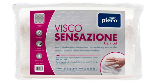 [5655] ALMOHADA VISCO CERVICAL 57X37 PIERO