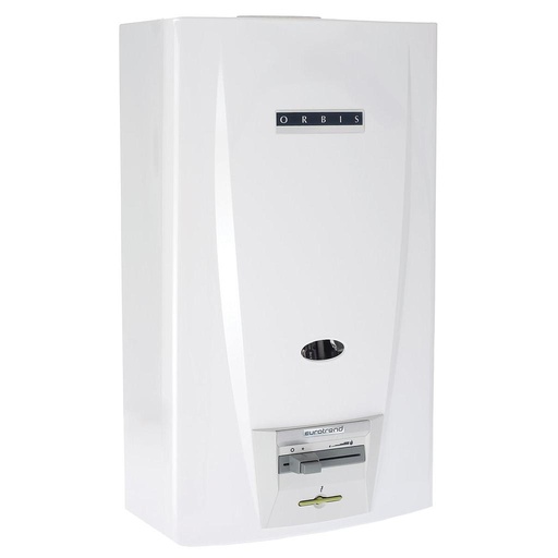 [6616] CALEFON 14L TIRO NAT. AUTOMATICO BLANCO 315KJOkjo ORBIS