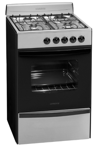 [7022] COCINA 4H 56CM MG INOX 13231XF LONGVIE