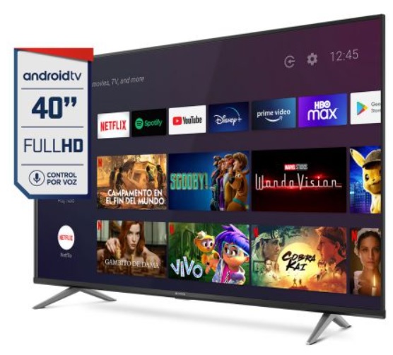 TV 40" LED HD SMART ANDROID CDH-LE40SMART21-F HITACHI