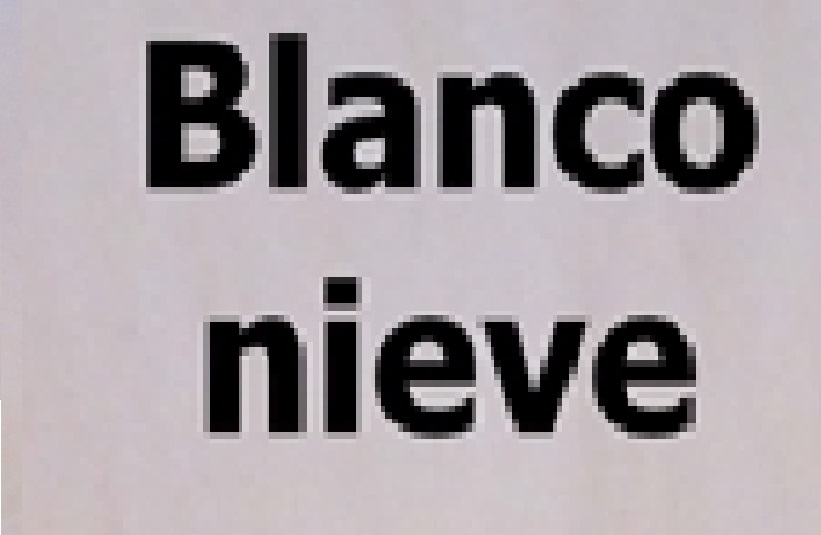 BLANCO NIEVE